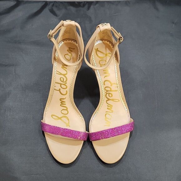 BRAND NEW SAM&EDELMAN HIGH HEEL STILETTOS OPEN TOE SANDAL - Picture 3 of 15